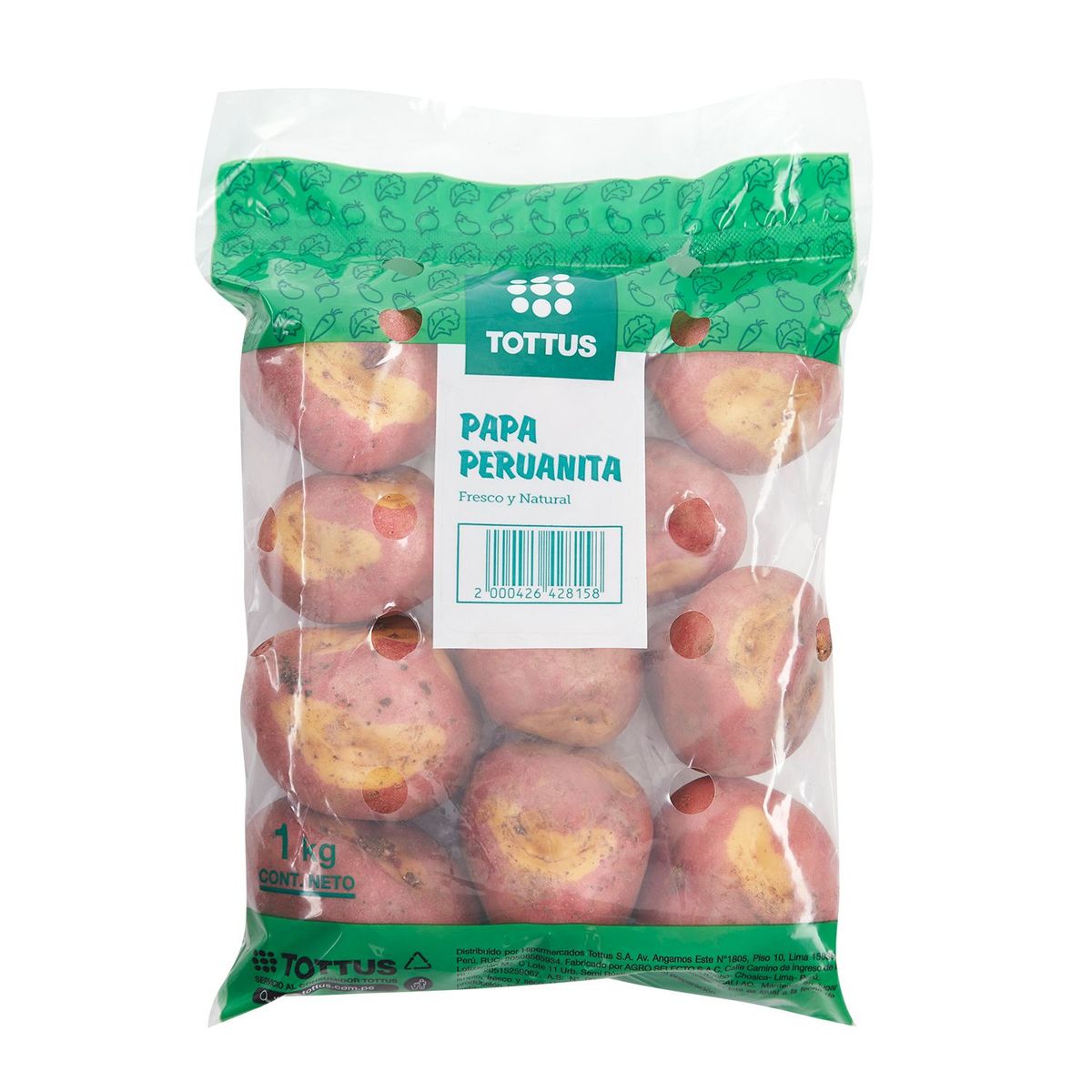 TOTTUS - Papa Peruanita Tottus 1 Kg