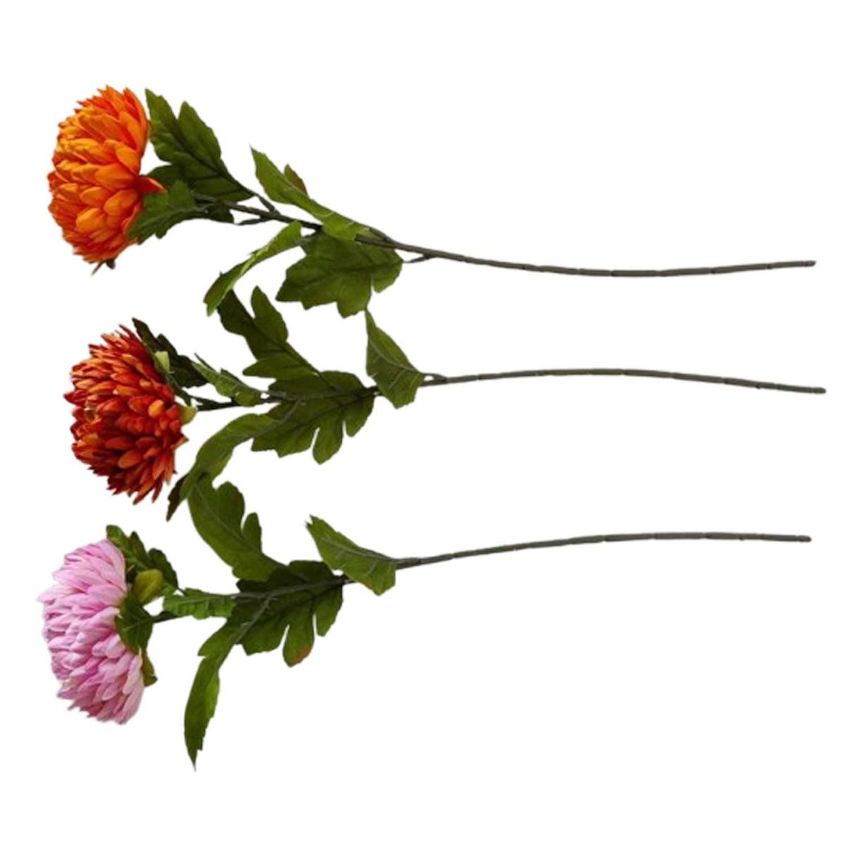 CASA JOVEN - Flor Artificial Crisantemo  57 Mc