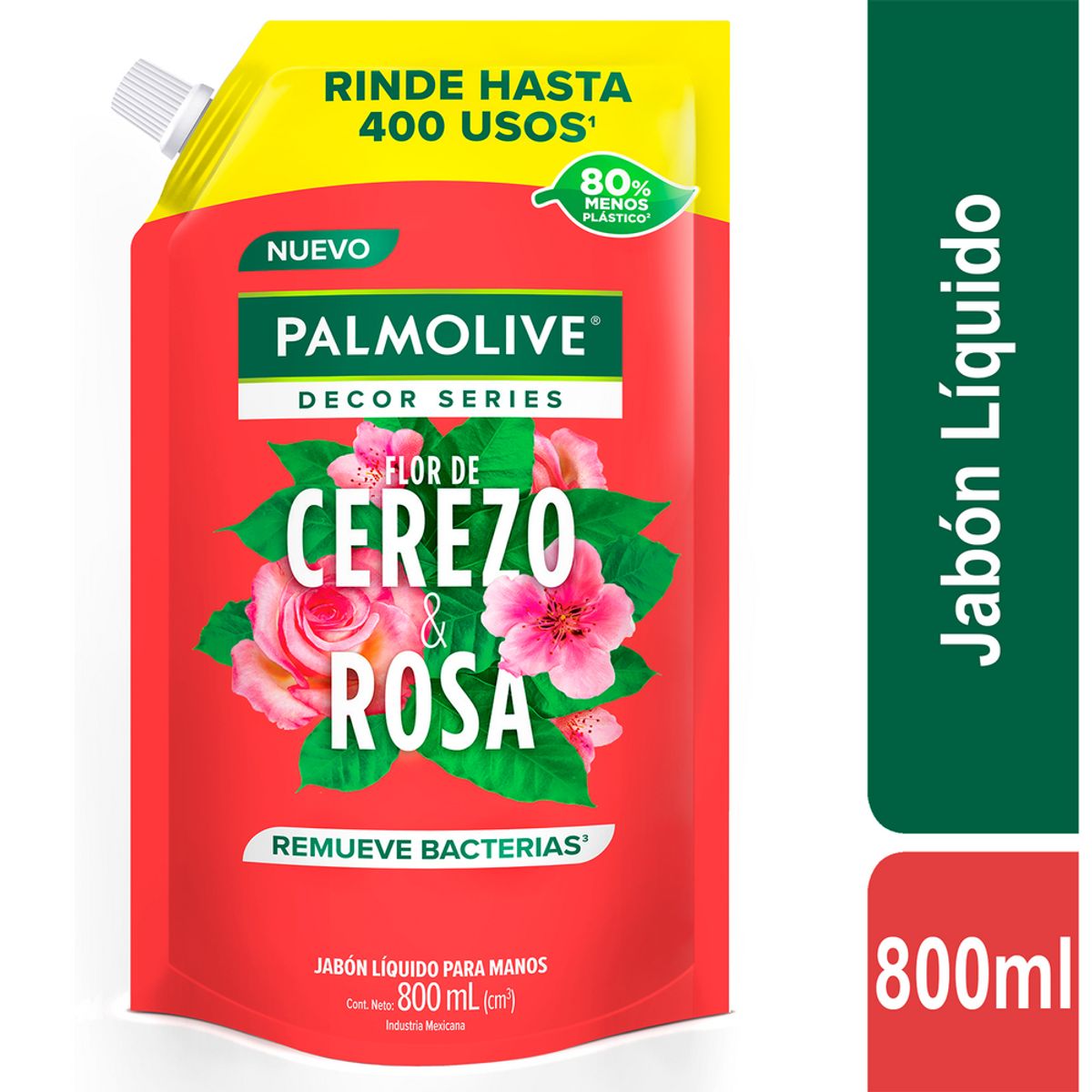 PALMOLIVE - Jabón Líquido Palmolive Flor De Cerezo Empaque 800 ml