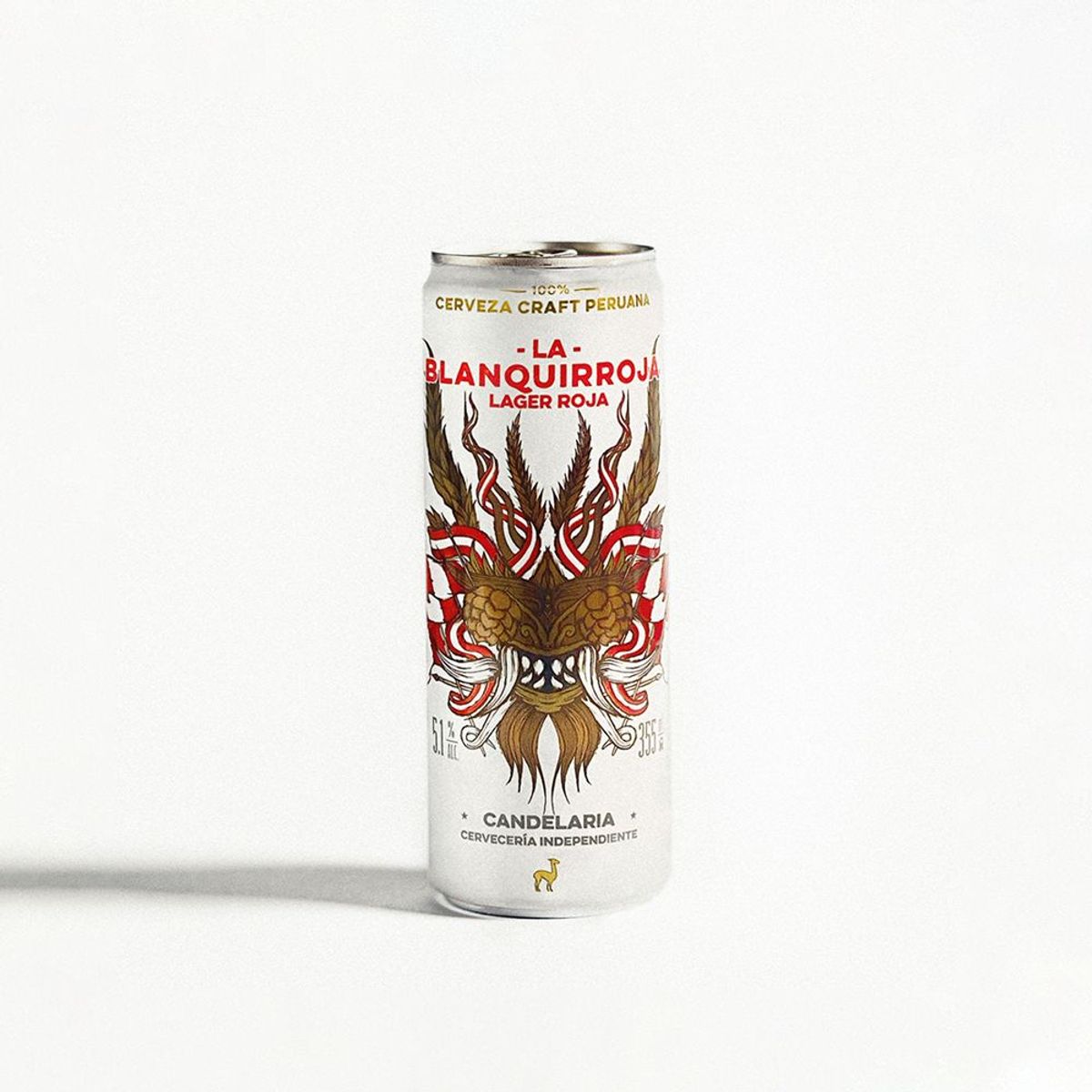 CANDELARIA - Cerveza Candelaria Blanquirroja Lata 355 mL