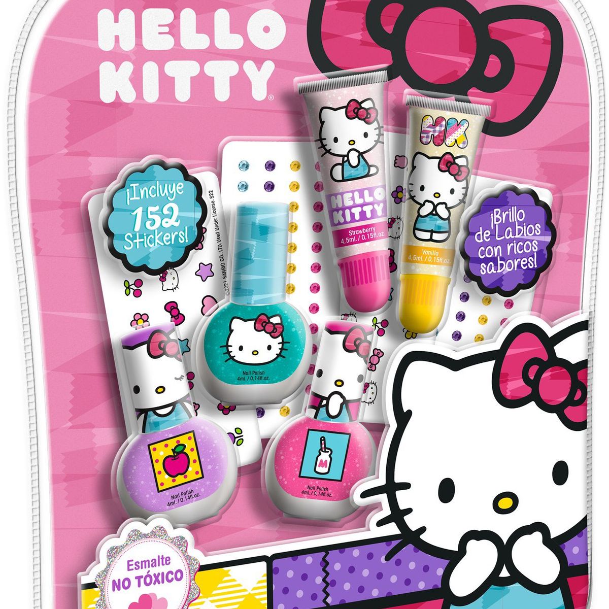 GELATTI - Blister Hello Kitty Gra Esmalte y Gloss