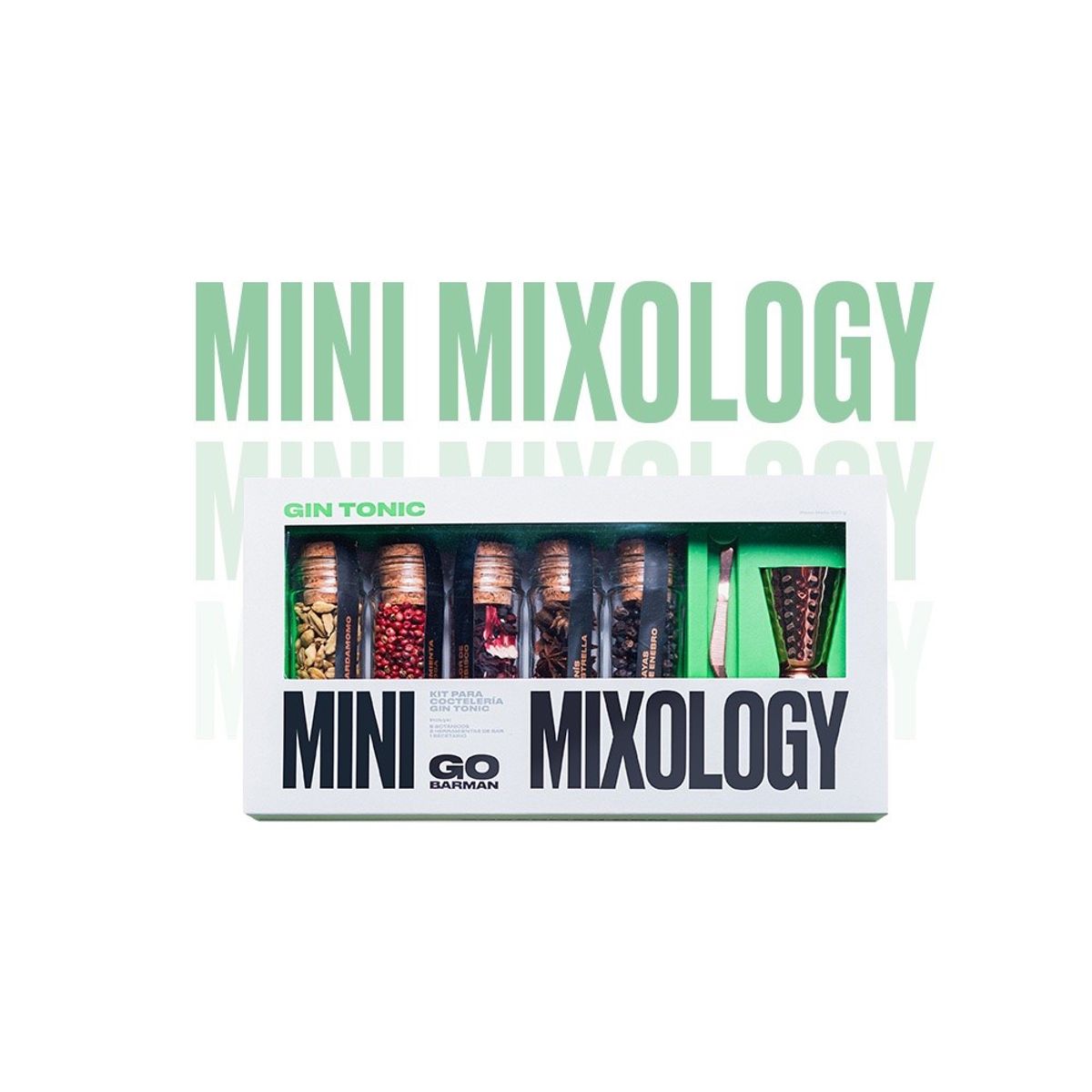 GO BARMAN - Kit Cóctel Go Barman Mini Mixology Gin Tonic