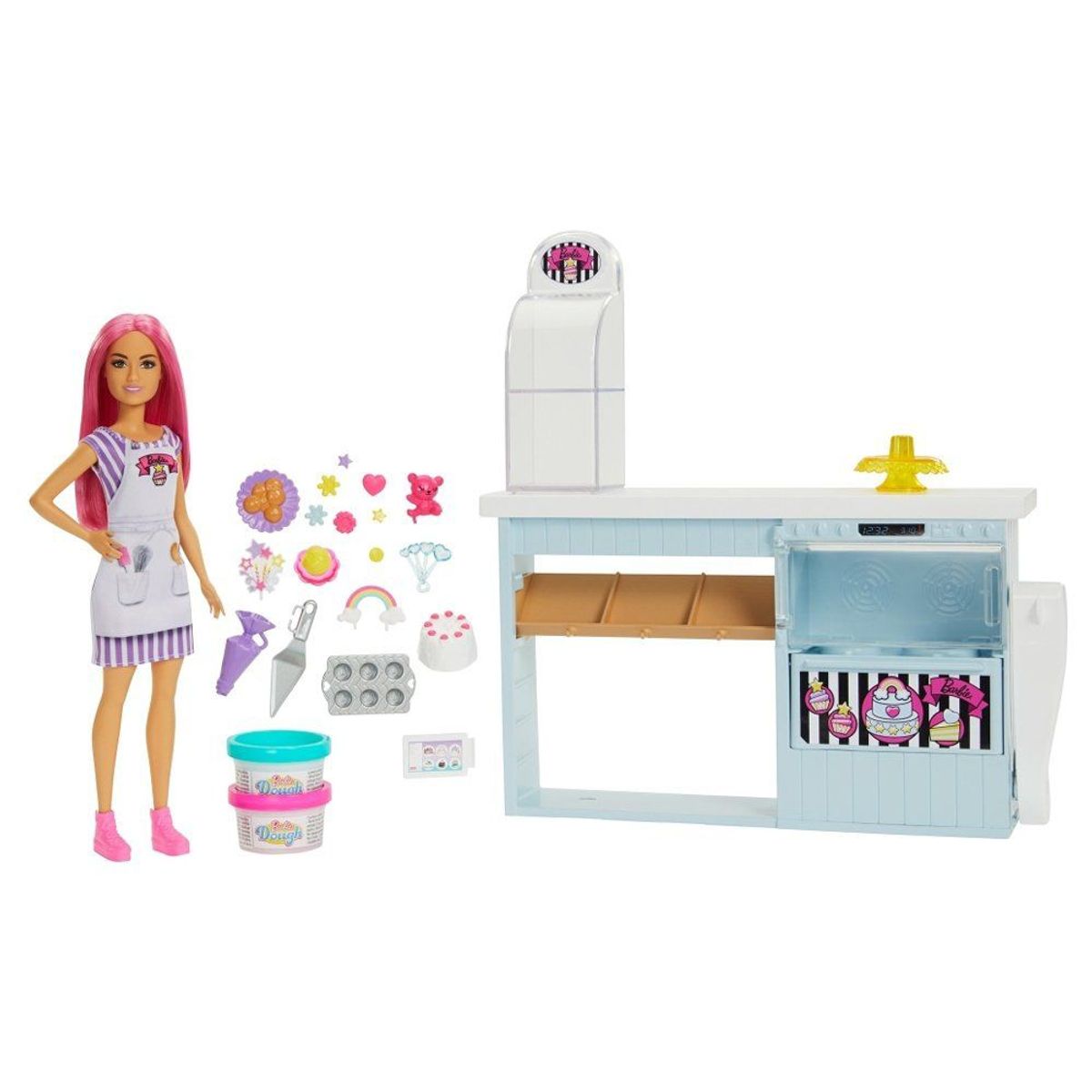 BARBIE - Barbie Set de Reposteria para Decorar