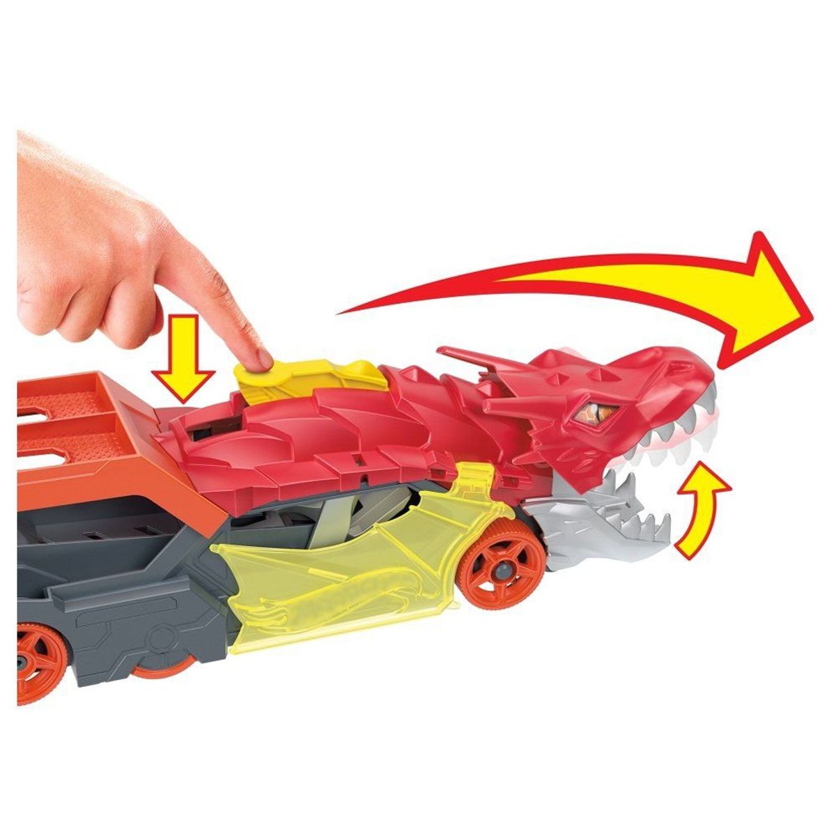 HOT WHEELS - Hot Wheels Large Scales Remolque de Dragón