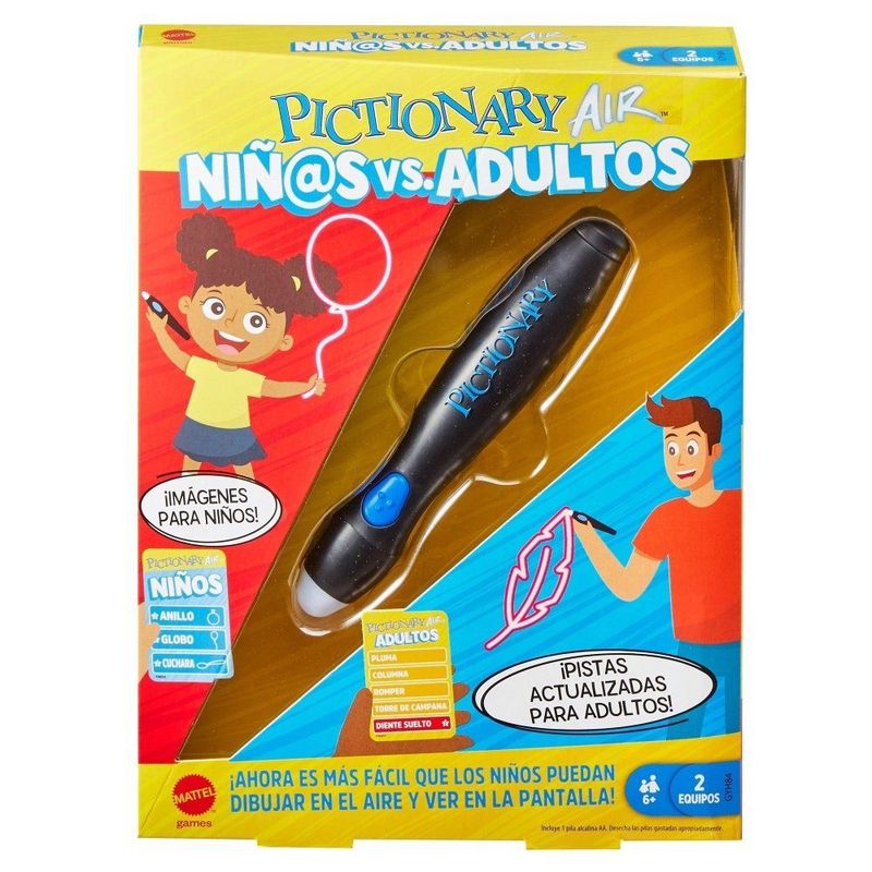 PICTIONARY - Pictionary Air Niños vs Adultos