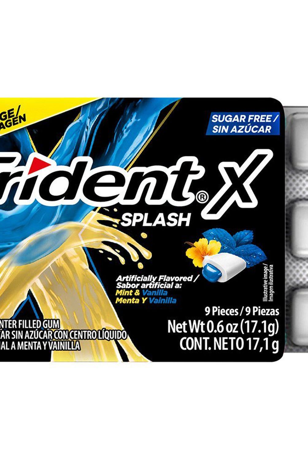 TRIDENT - Chicles Trident Splash Menta y Vainilla