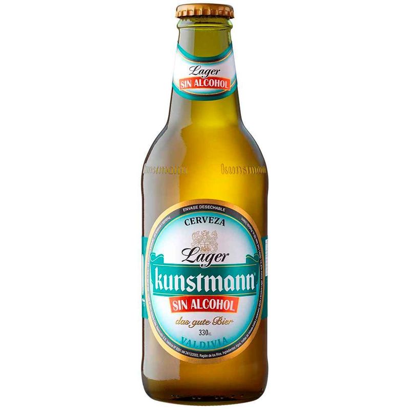 KUNSTMANN - Cerveza Kunstmann Lager Sin Alcohol  330 mL