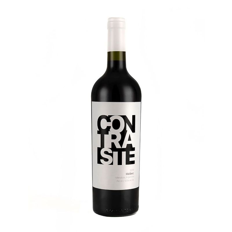 CONTRASTE - Vino Contraste Malbec 750mL