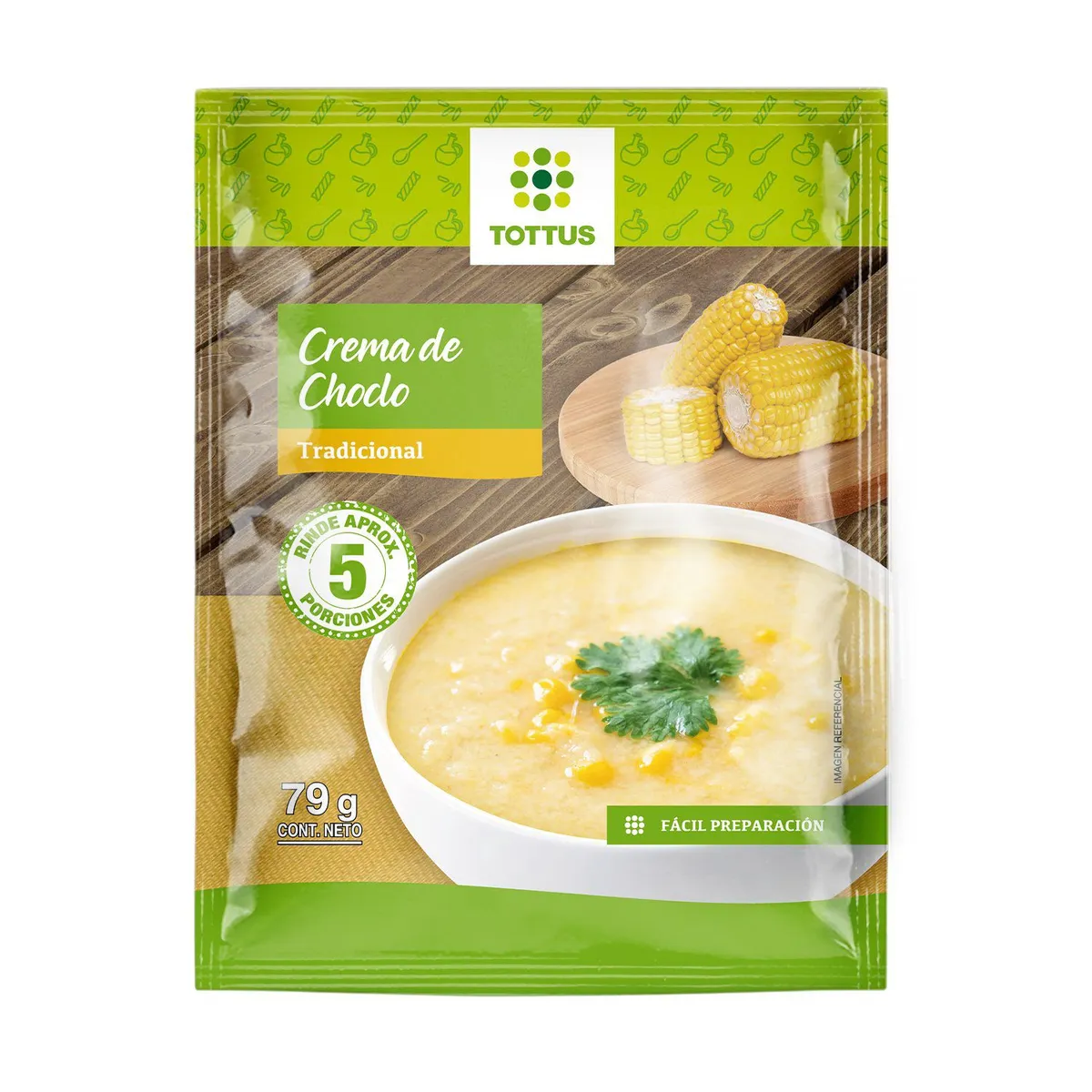 TOTTUS - Crema de Choclo Tottus 79 g