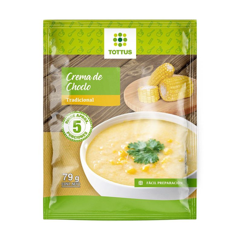 TOTTUS - Crema de Choclo Tottus 79 g