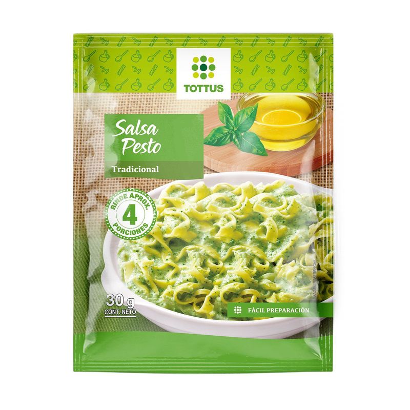 TOTTUS - Salsa Pesto en Polvo Tottus 30 g
