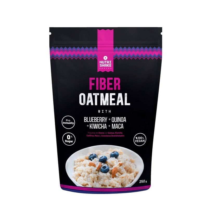 NUTRI CO - AVENA BLUEBERRRY OATMEAL FIBER 250G