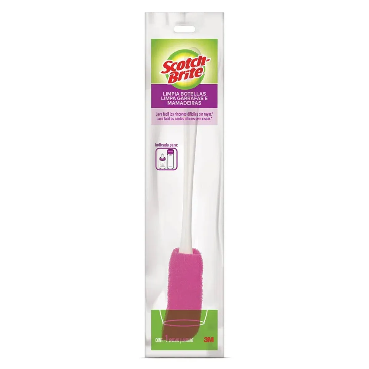 SCOTCH BRITE - Limpiador de Botellas Scotch Brite