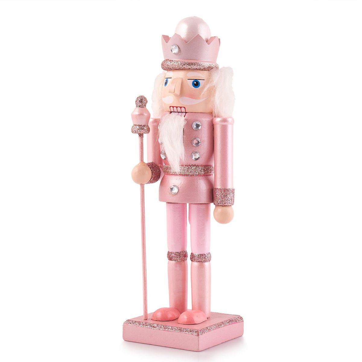 CASA JOVEN - CASCANUEZ 25 CM ROSE GOLD PALO ROSA
