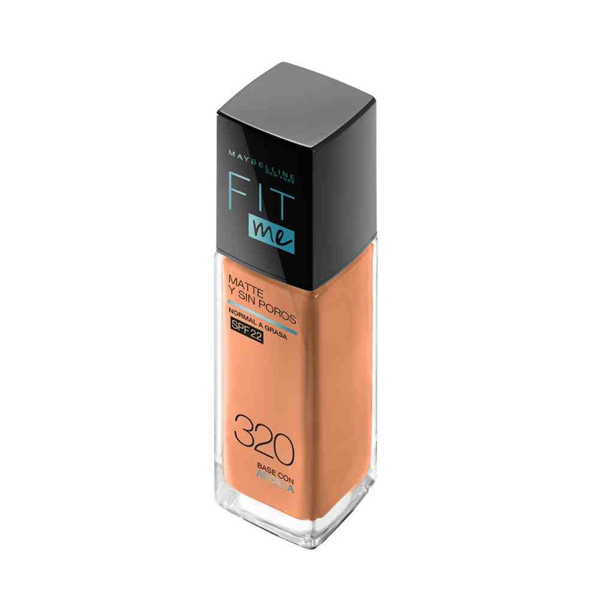 MAYBELLINE - Base Maybelline Fit Me Matte Pore 125 Natural Tan Envase 30 mL