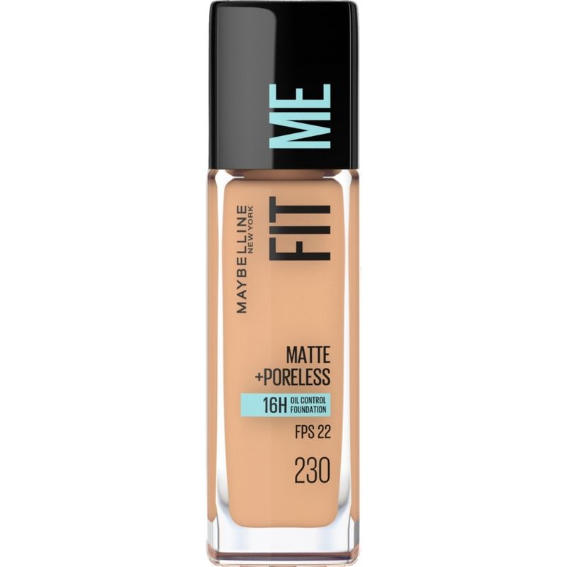 MAYBELLINE - Base Maybelline Fit Me Matte Pore 230 Natural Buff Envase 30 mL