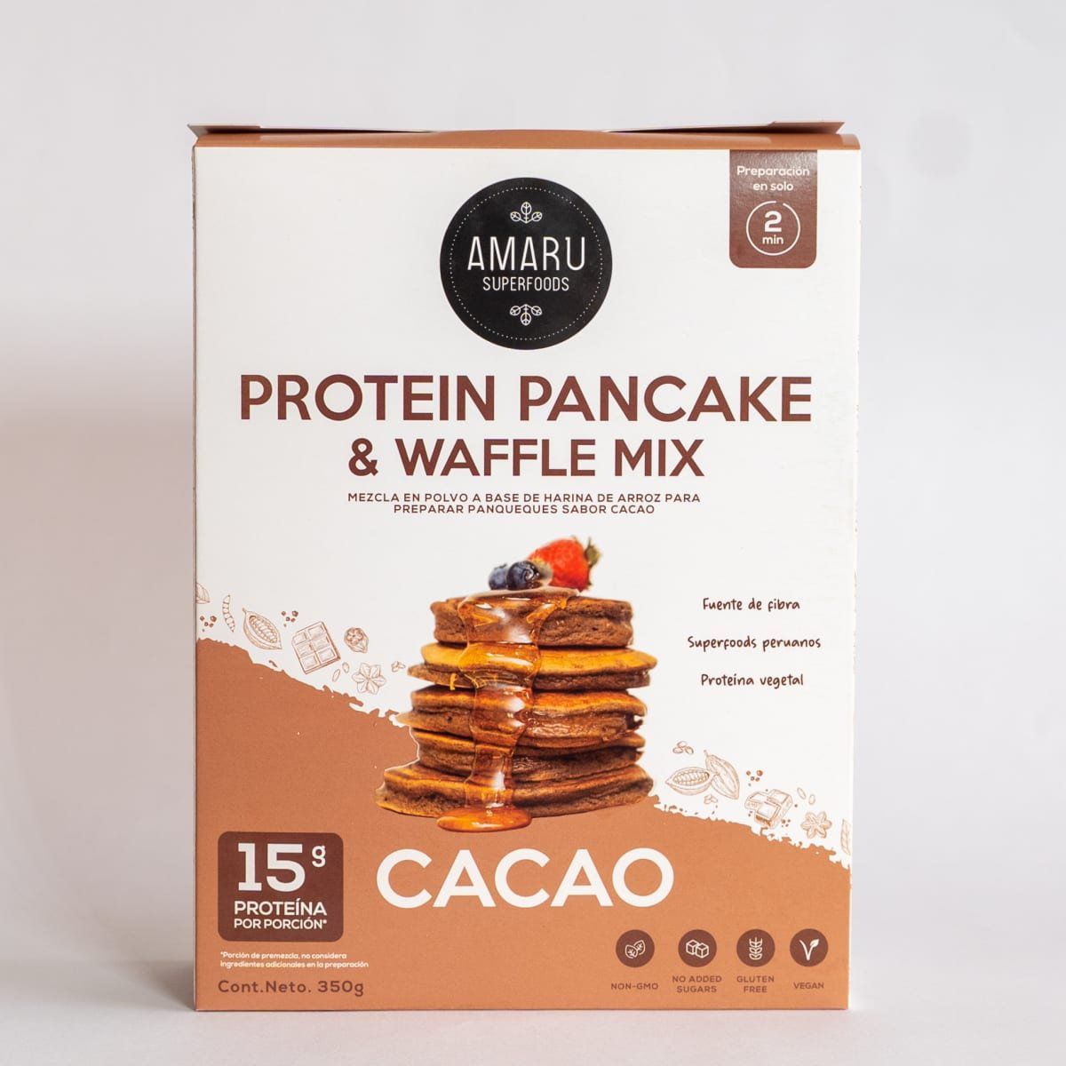AMARU SUPERFOODS - Protein Pancake Cacao Amaru 350 g