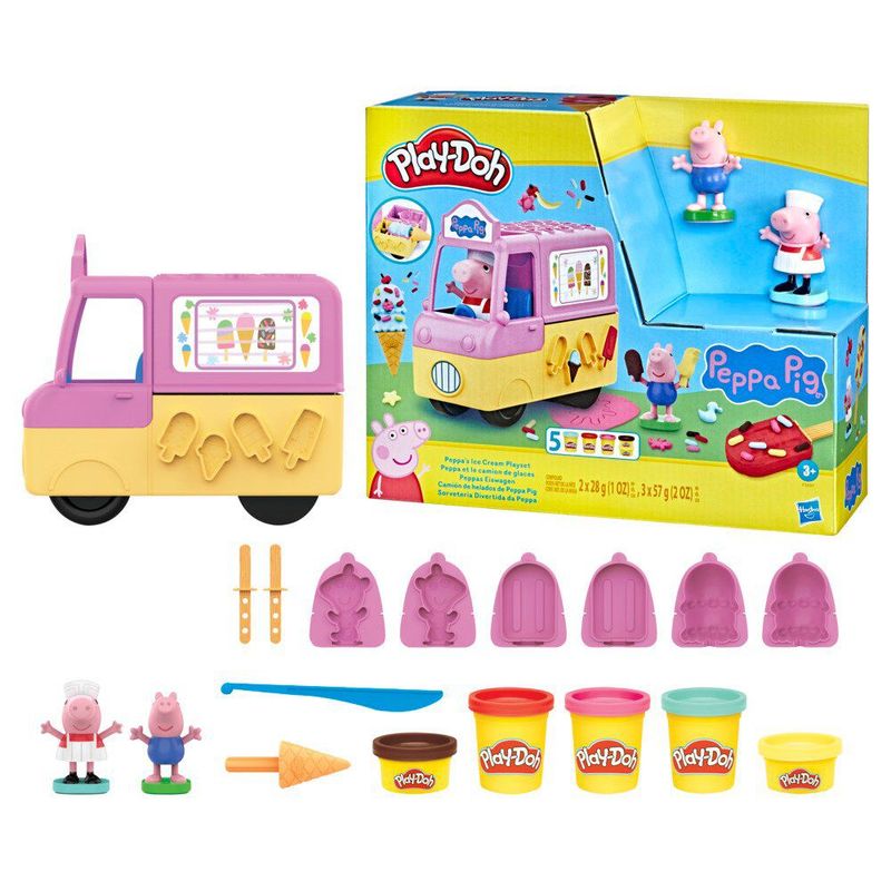 PLAY DOH - Masas y Plastilinas Play Doh Camion De Helados Peppa Pig