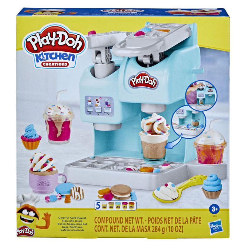 Masas y Plastilinas Play Doh Kitchen Creations Súper Cafeteria