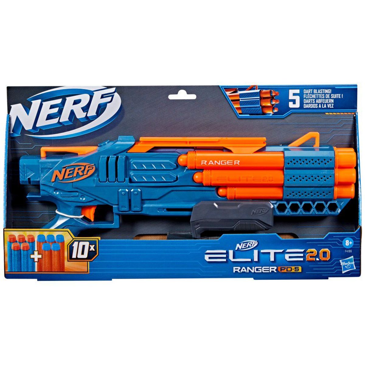 NERF - Lanzador Nerf Elite 2.0 Ranger Pd 5