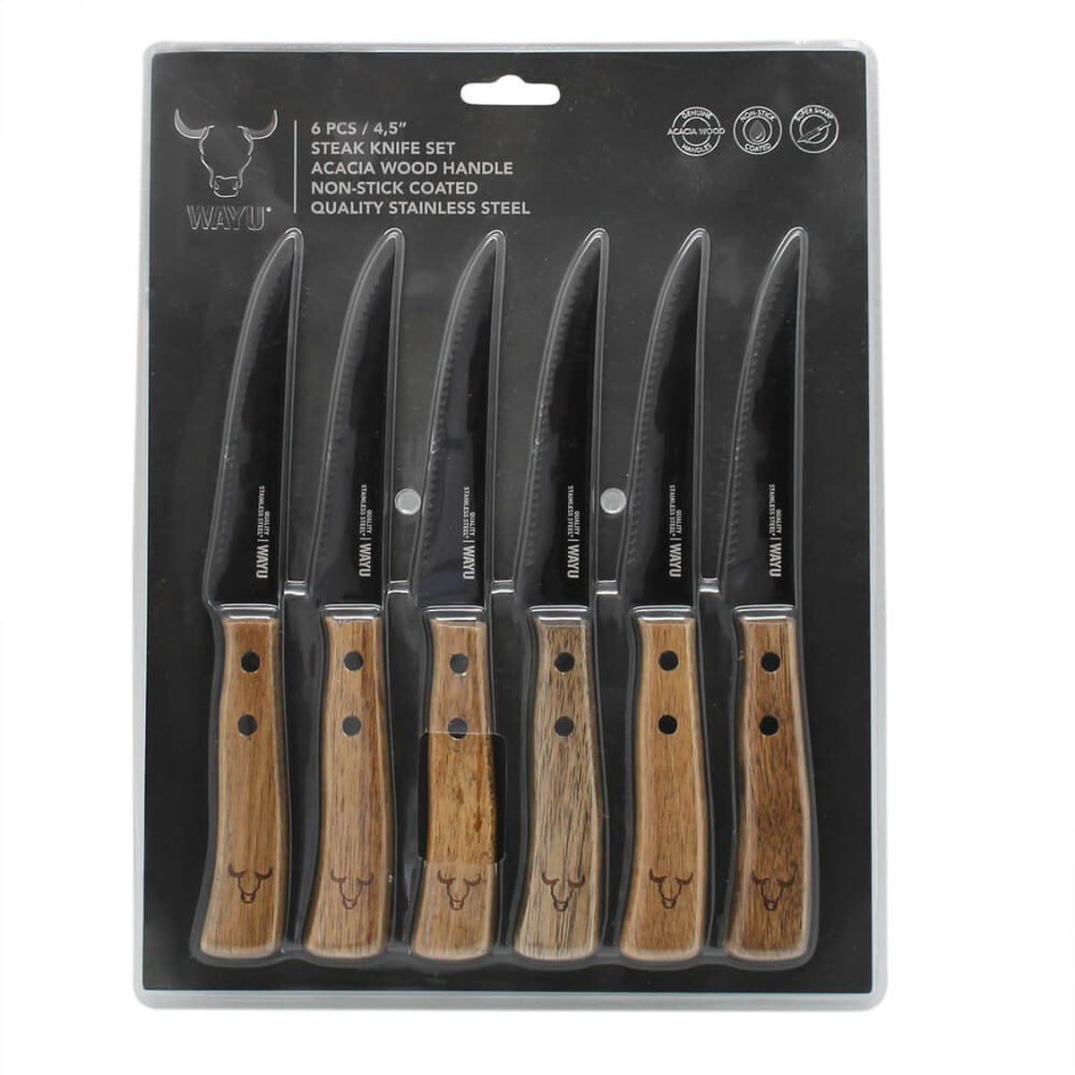 Wayu - Set Cuchillos Wayu Prm 6 Piezas