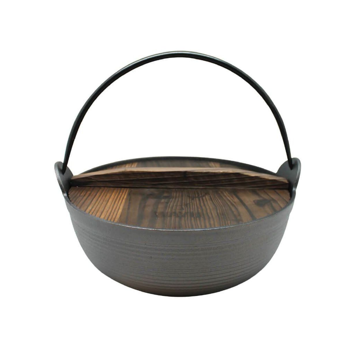 Wayu - Olla con Tapa de Madera Wayu Iron Cast