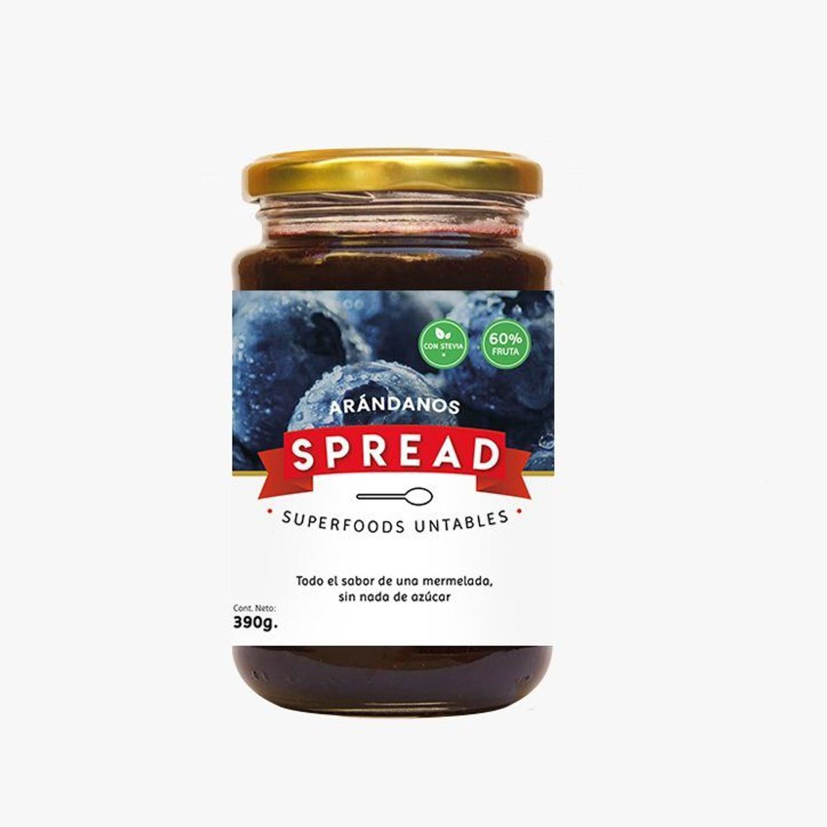 SPREAD - Mermelada de Arándano Spread Envase 390 g