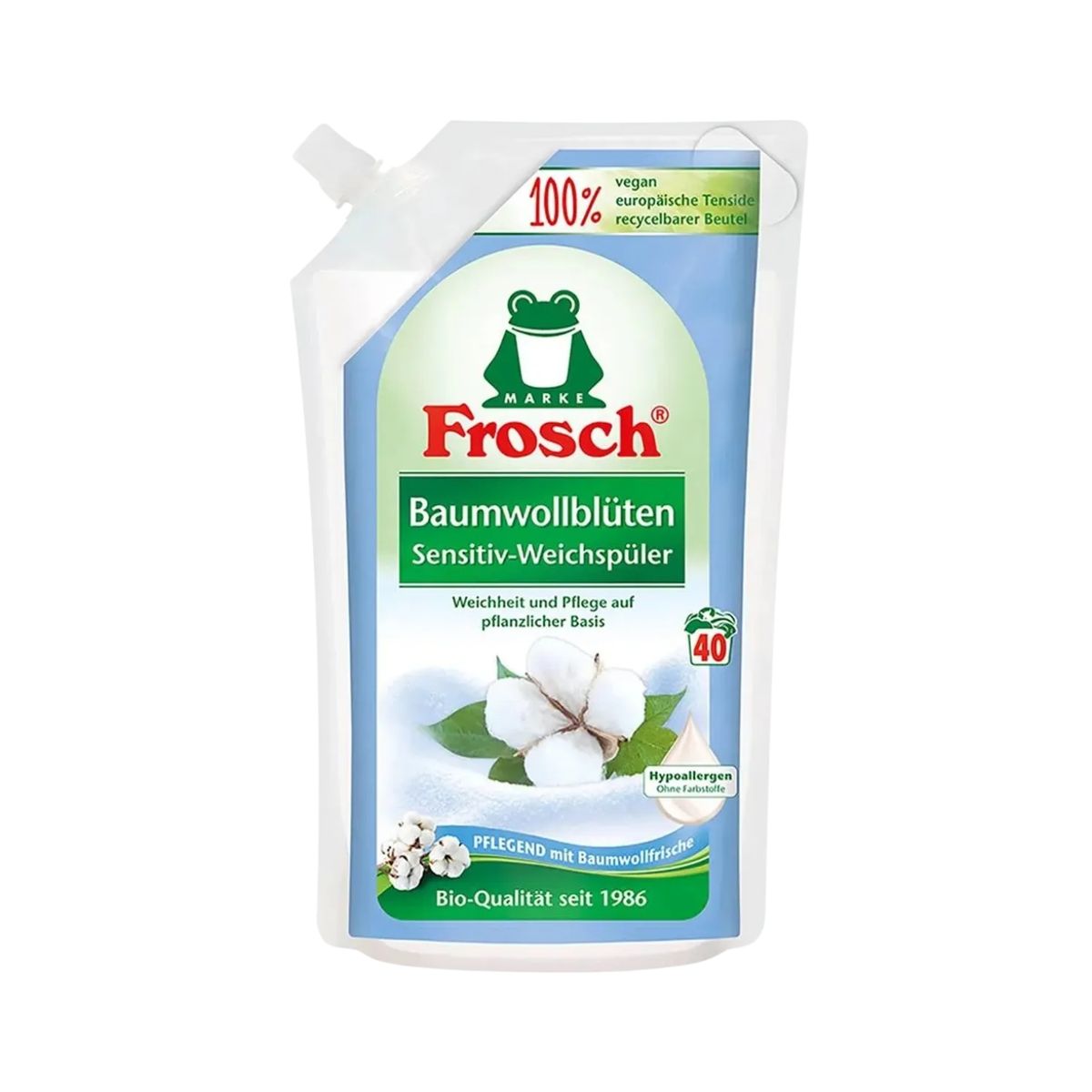 FROSCH - Suavizante Frosch Hipoalergénico Envase 1 L