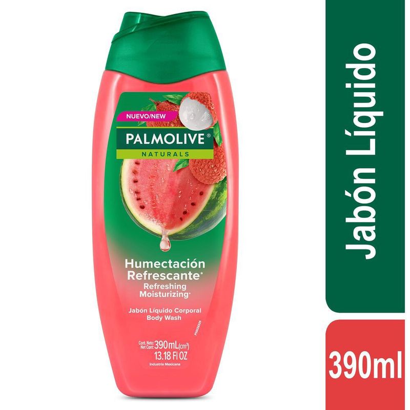 PALMOLIVE - Jabón Líquido Palmolive Humectante Sandía Envase 390 mL