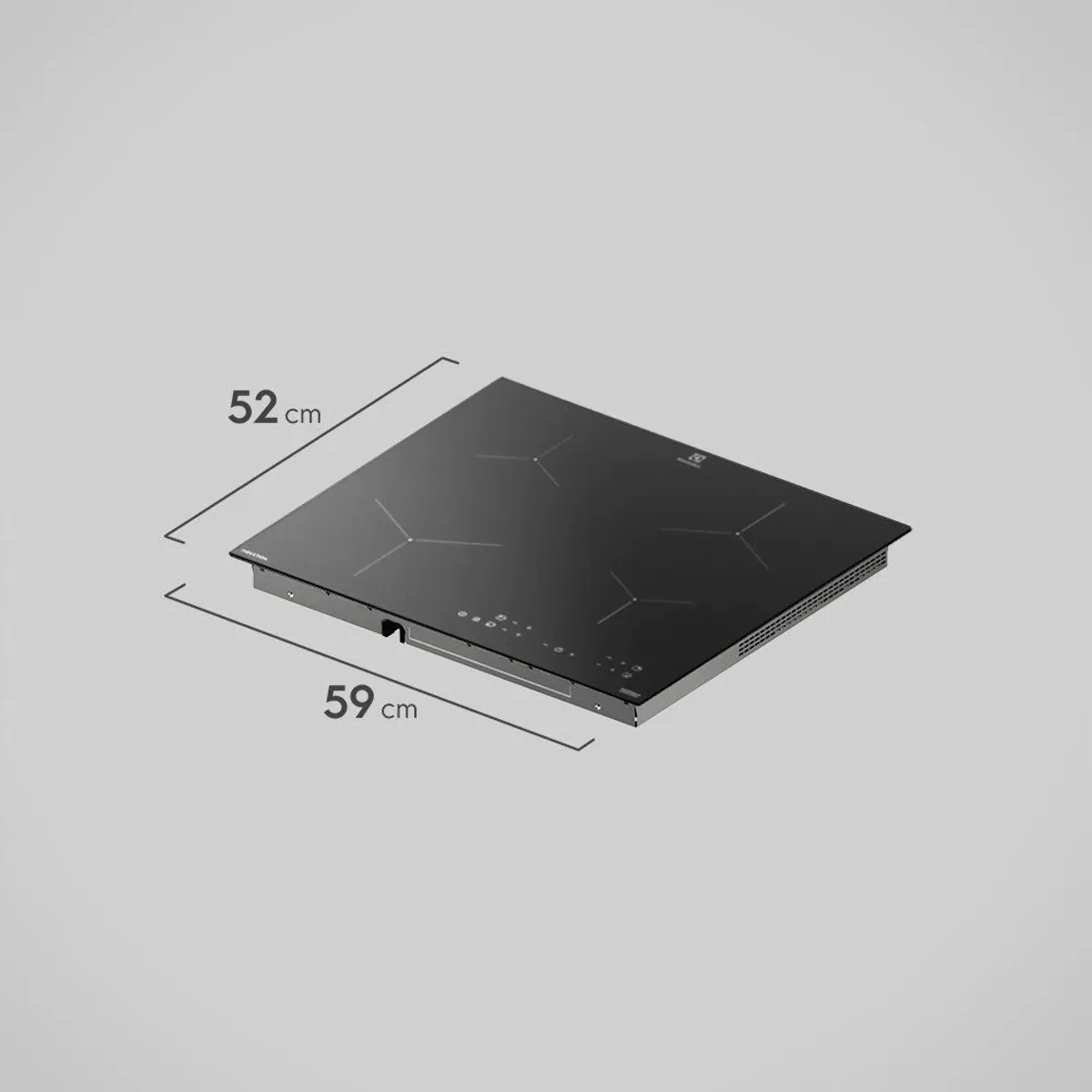 ELECTROLUX - Encimera de Vidrio Etii60F7Eob