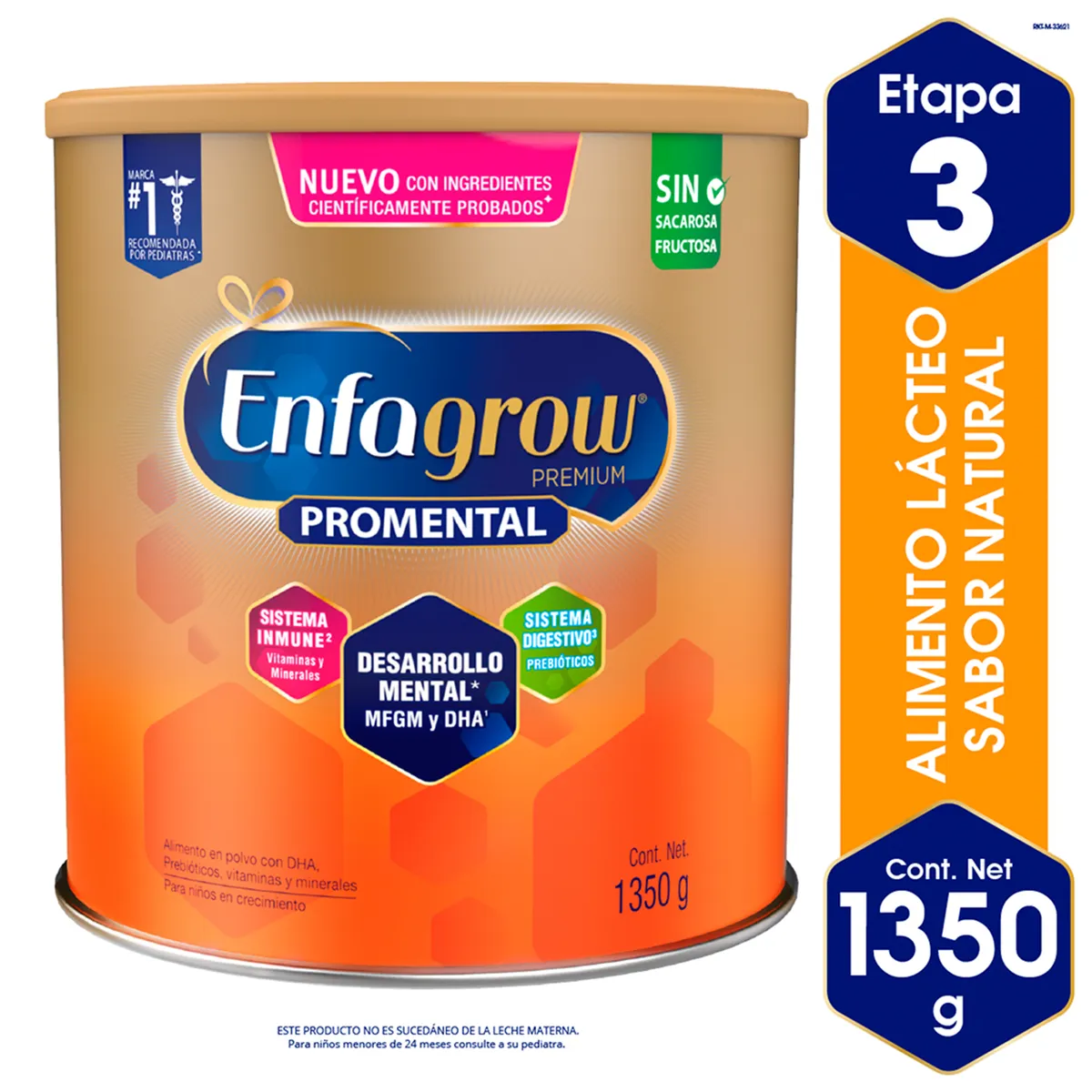 ENFAGROW - Fórmula Infantil Enfagrow Promental Lata 1.35 Kg