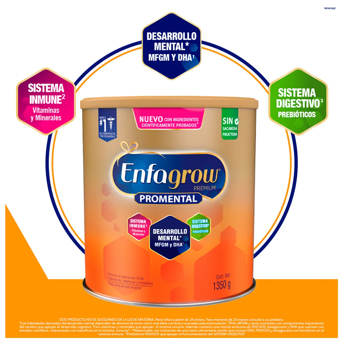 ENFAGROW - Fórmula Infantil Enfagrow Promental Lata 1.35 Kg