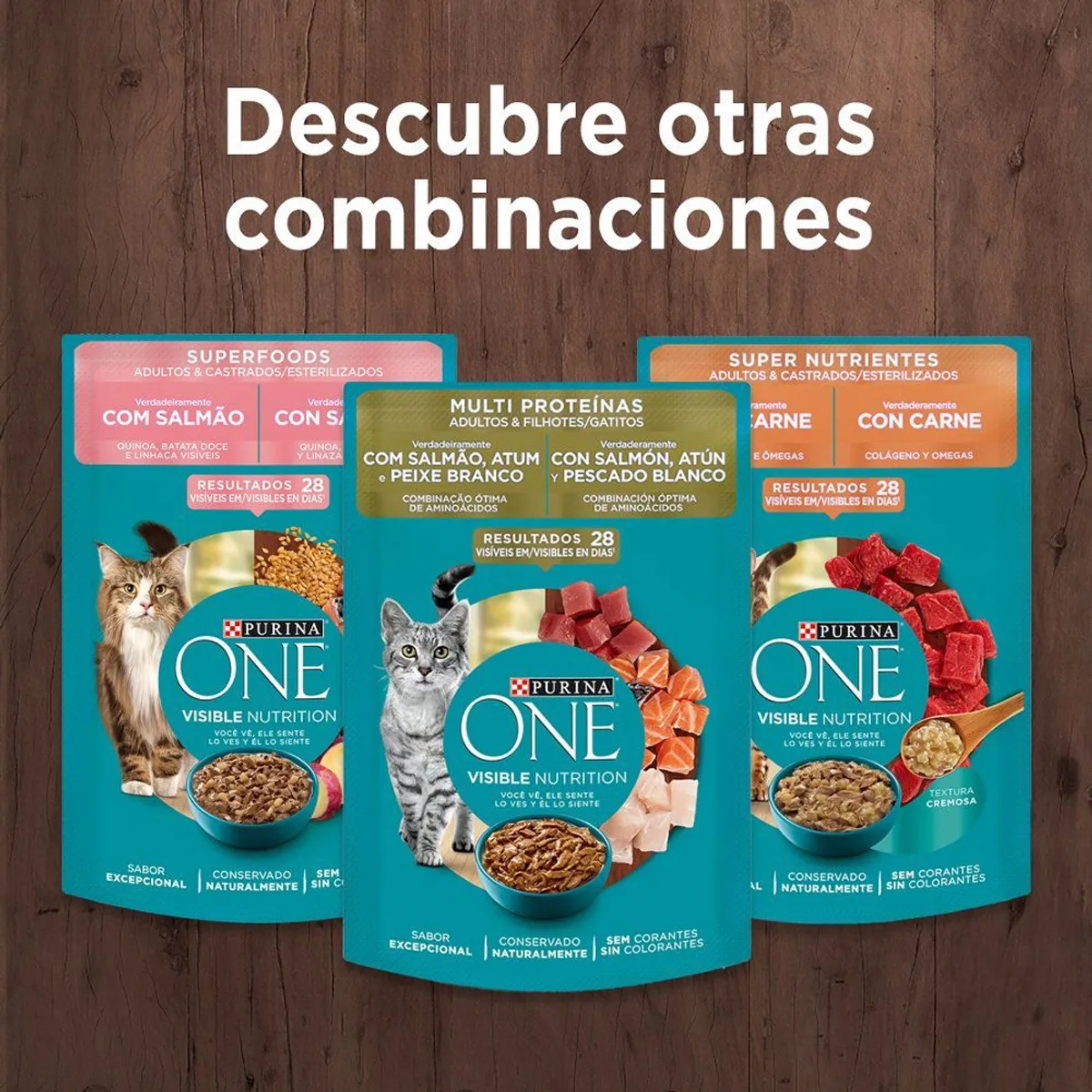 PURINA ONE - Alimento Húmedo Gatos Esterilizados Purina One Carne Doypack 85 g