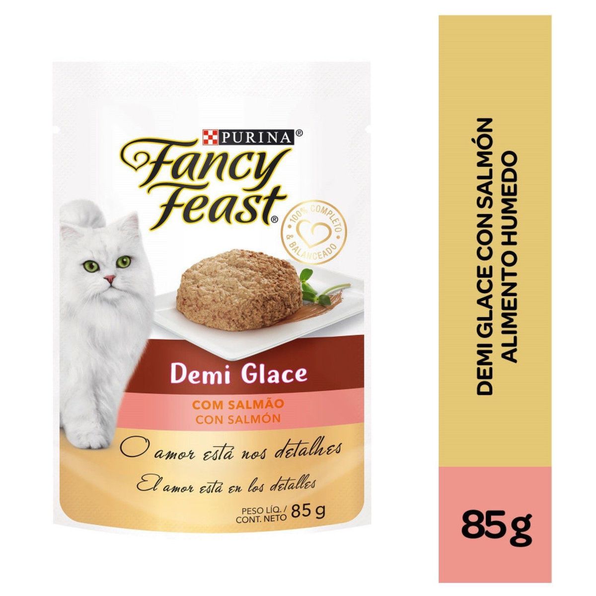 FANCY FEAST - Alimento Húmedo para Gato Fancy Feast Demi Glace Salmón Envase 85 g