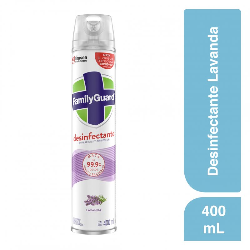 FAMILYGUARD - Desinfectante Familyguard Lavanda Envase 400 mL