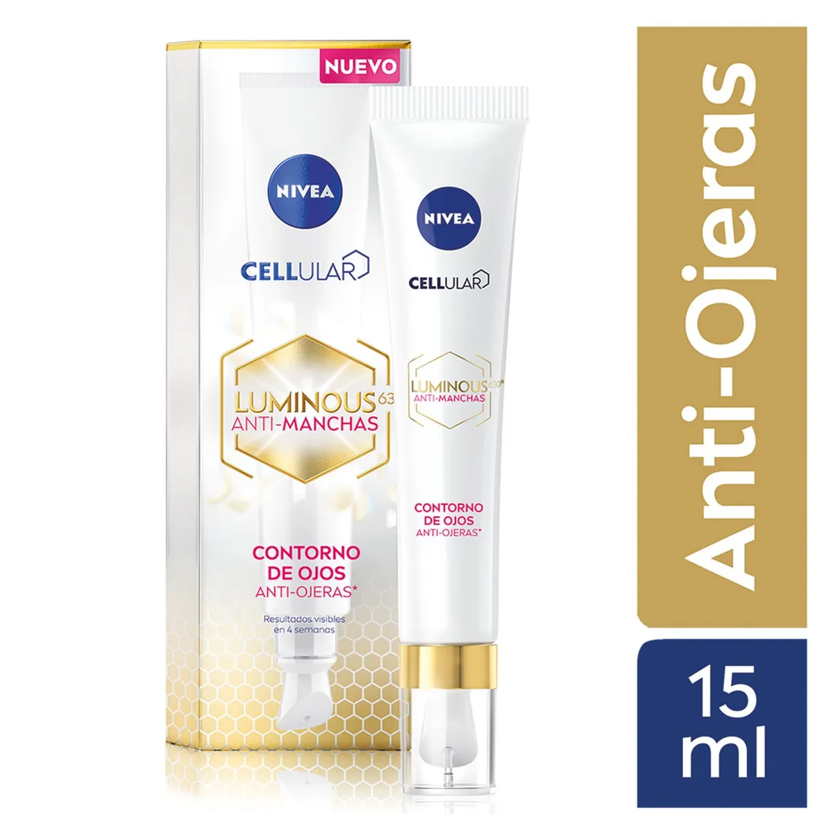 NIVEA - Contorno de Ojos Nivea Luminous Antimanchas Envase 15 mL