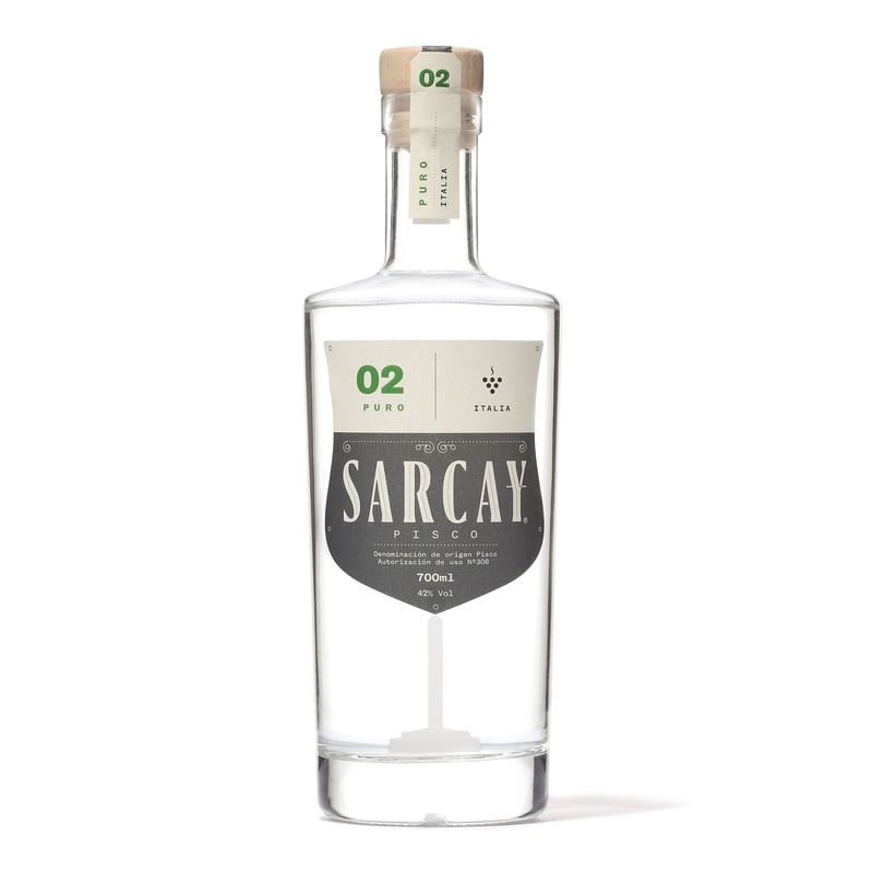 SARCAY - Pisco Sarcay Acholado Mollar Italia 700 mL