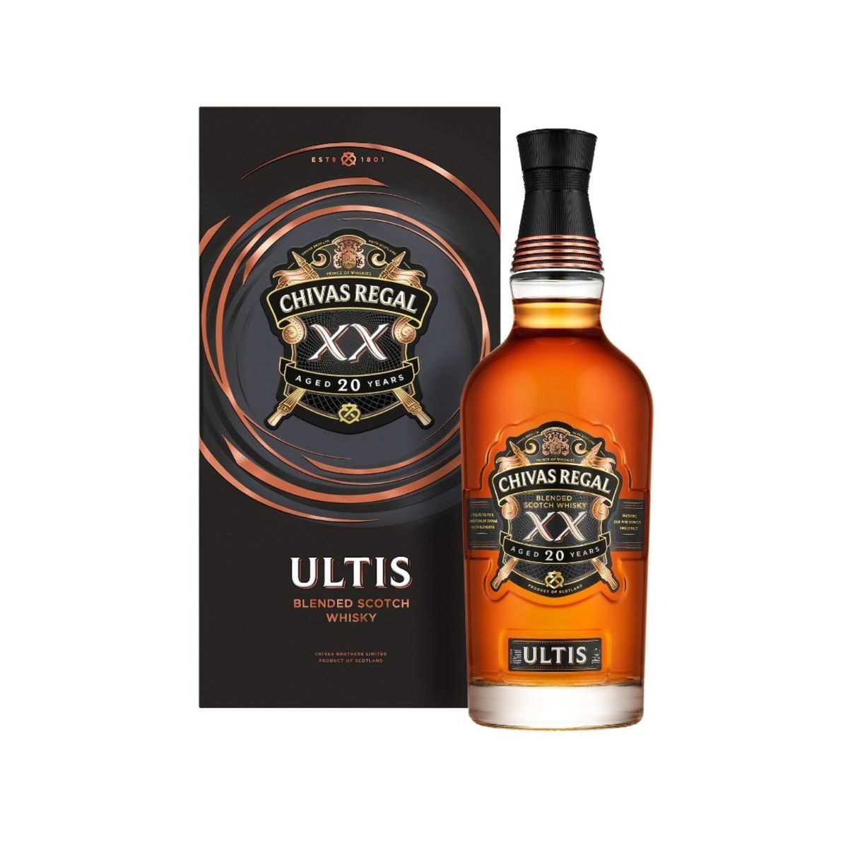 CHIVAS REGAL - Whisky Chivas Regal Ultis Botella 700 mL