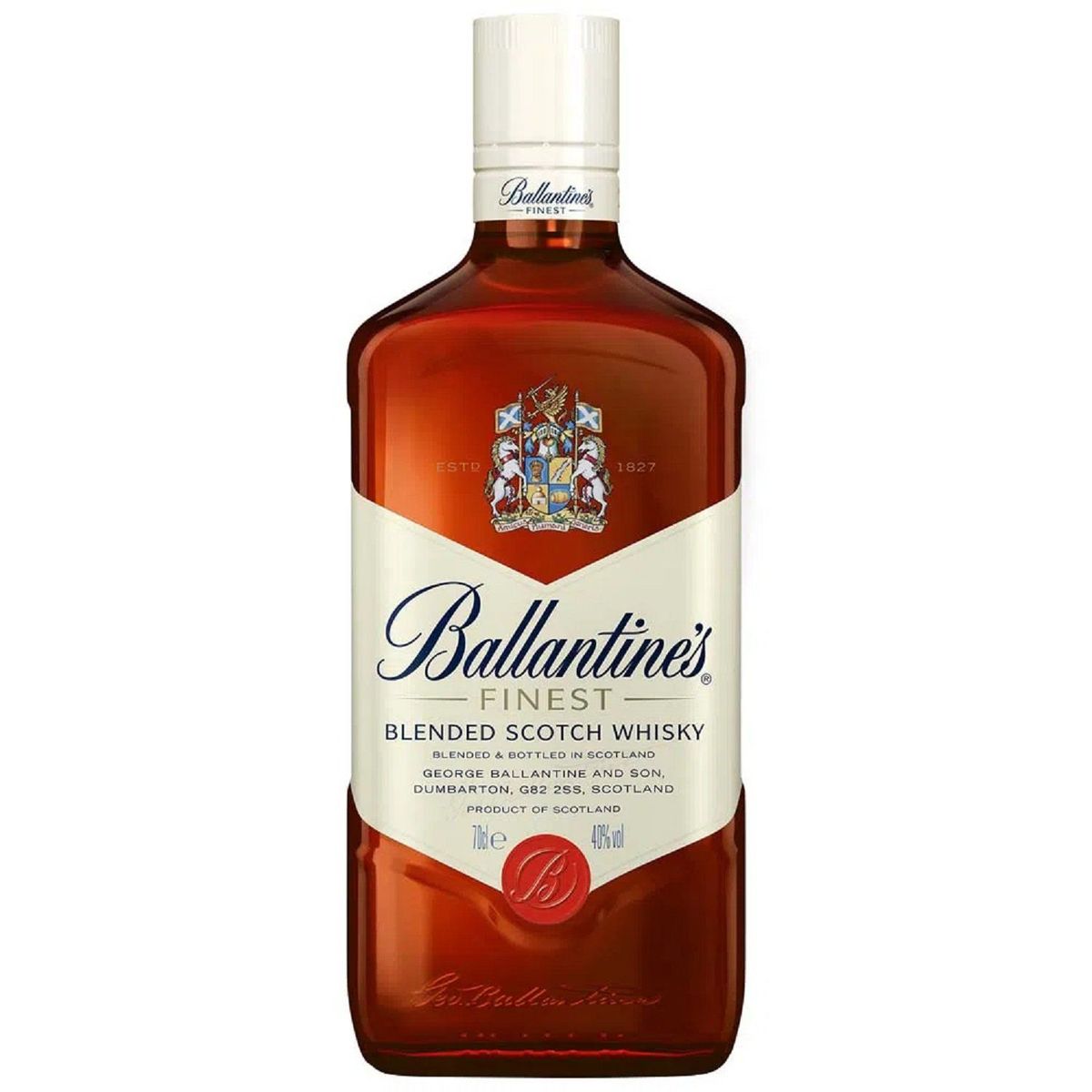 BALLANTINES FINEST - Whisky Ballantines Finest Botella 700 mL