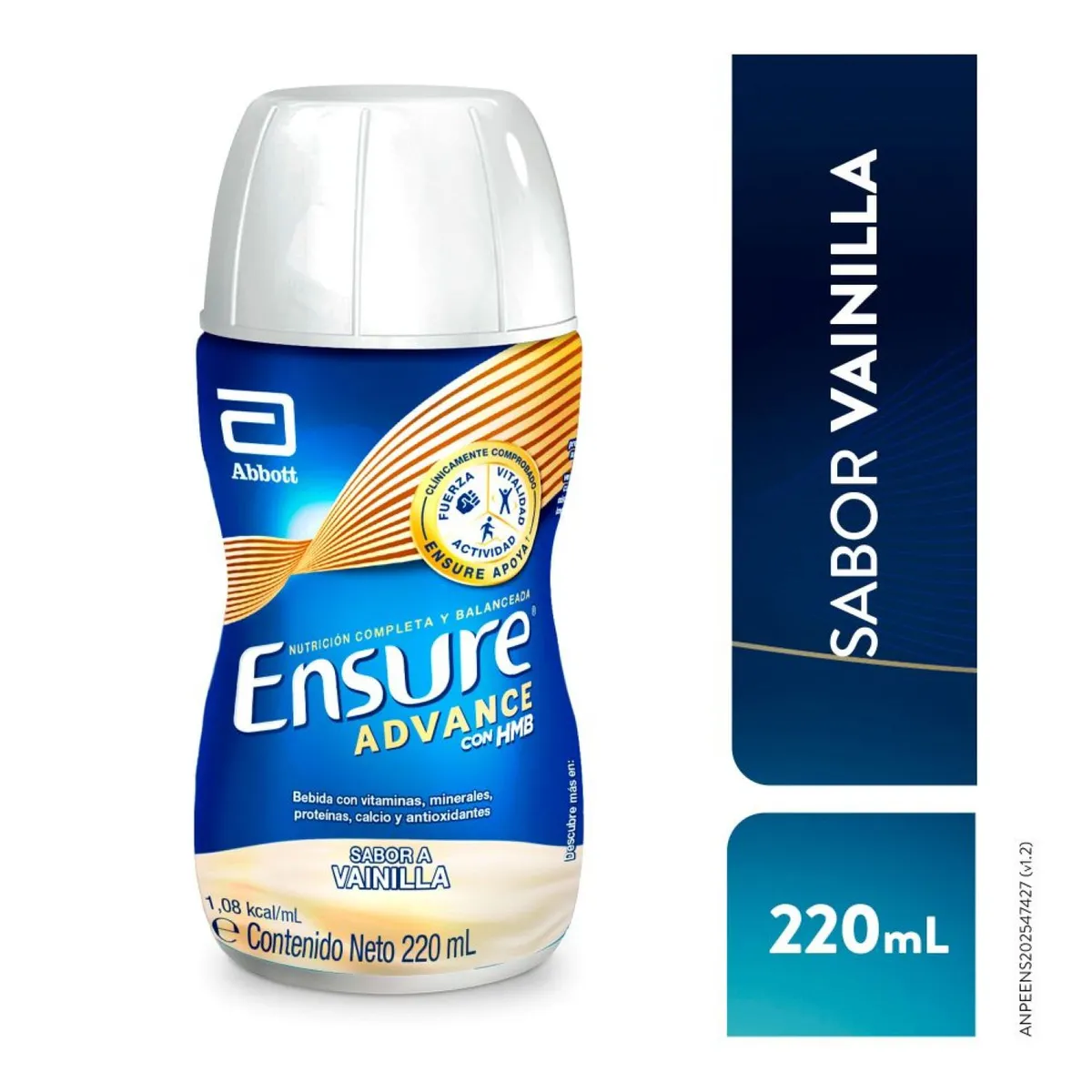 ENSURE - Bebida Suplemento Nutricional Ensure Advanced Vainilla Botella 220 mL