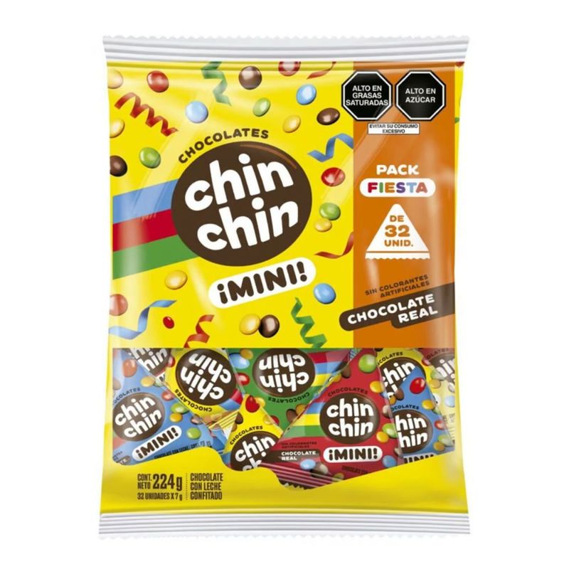 CHIN CHIN - Chin Chin Mini 32 Unidades