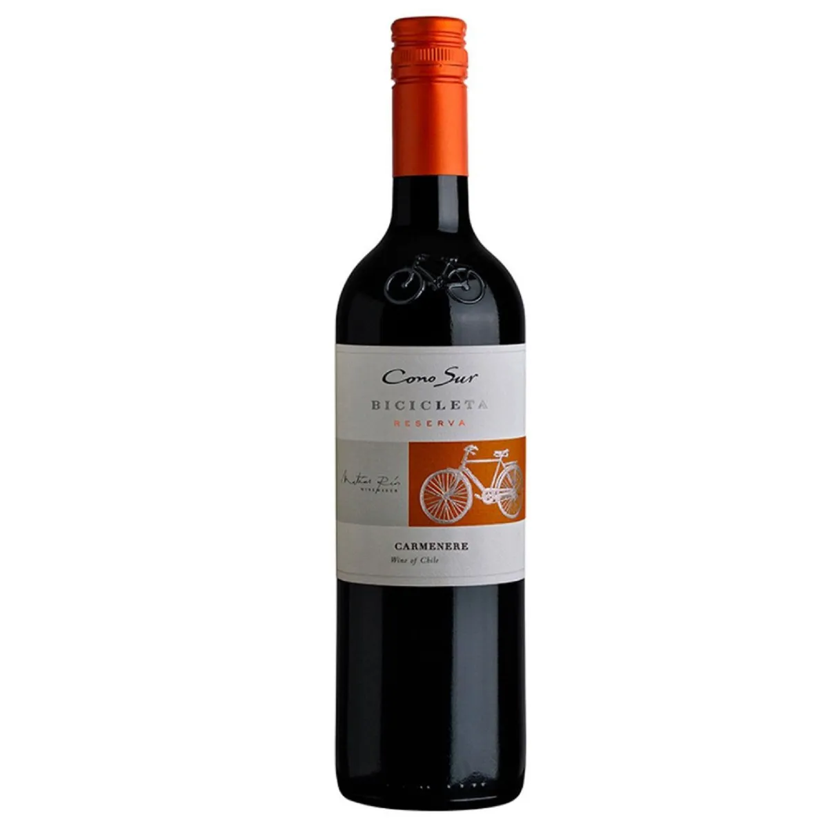 CONO SUR - Vino Cono SUr Bicicleta Reserva Carmenere Botella 750 mL