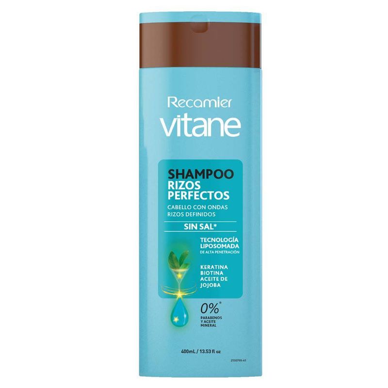 VITANE - Shampoo Rizos Perfectos Vitane 400 mL