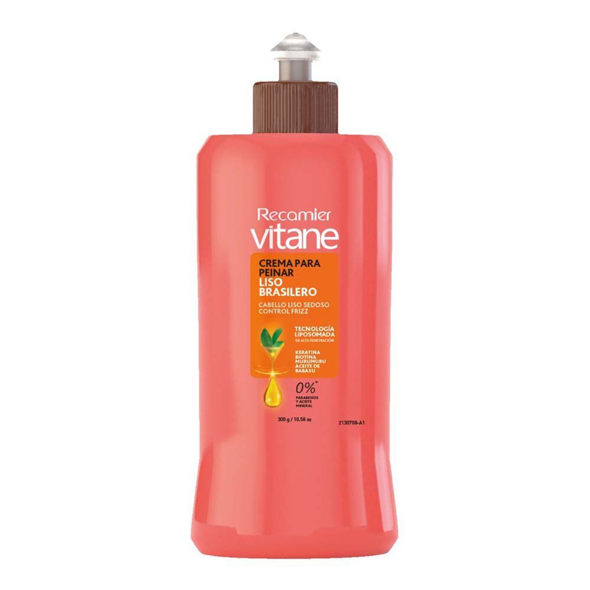VITANE - Crema para Peinar Vitane Liso Brasileño Envase 300 mL