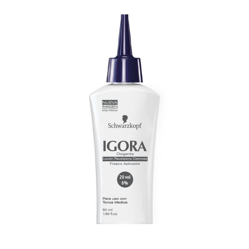 IGORA - Loción Reveladora Igora Oxigente 20 Vol Envase 50 mL