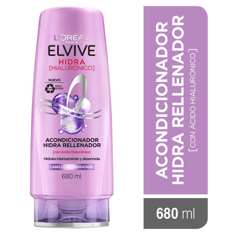 ELVIVE - Acondicionador Elvive Hidratante Hialurónico Envase 680 mL