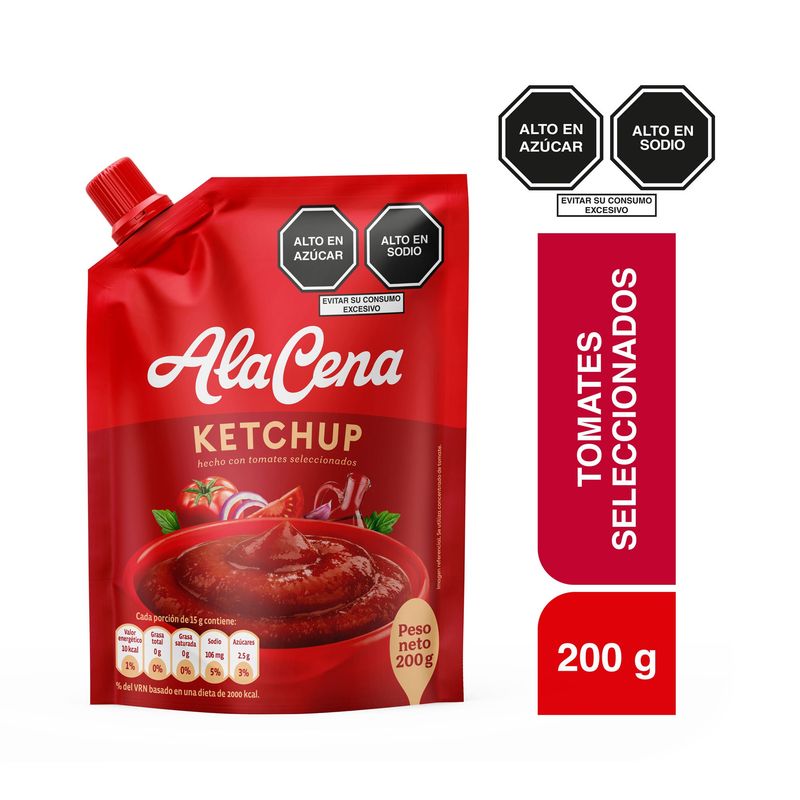 ALACENA - Ketchup Alacena Doypack 200 g
