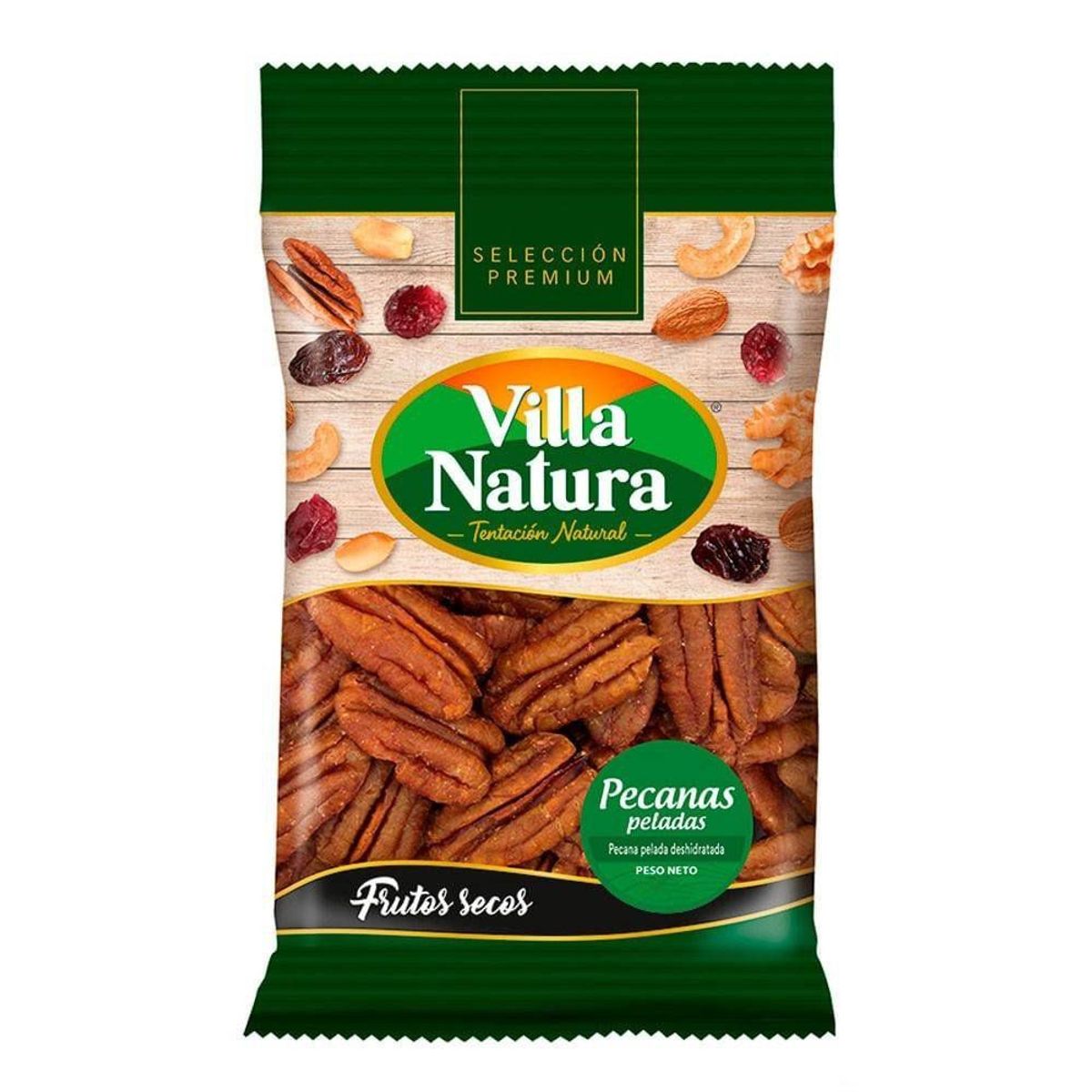 VILLA NATURA - Pecana Pelada Villa Natura Envase 60 g