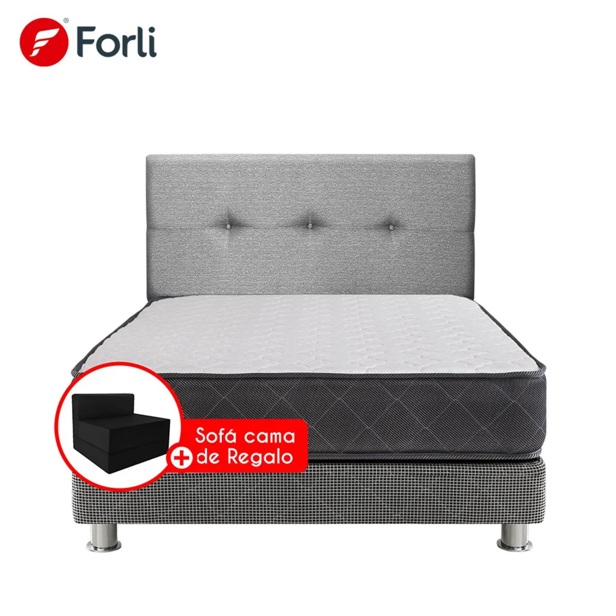 FORLI - Web Dorm Samay 2 Plz+Cabecera+Sofa Cama