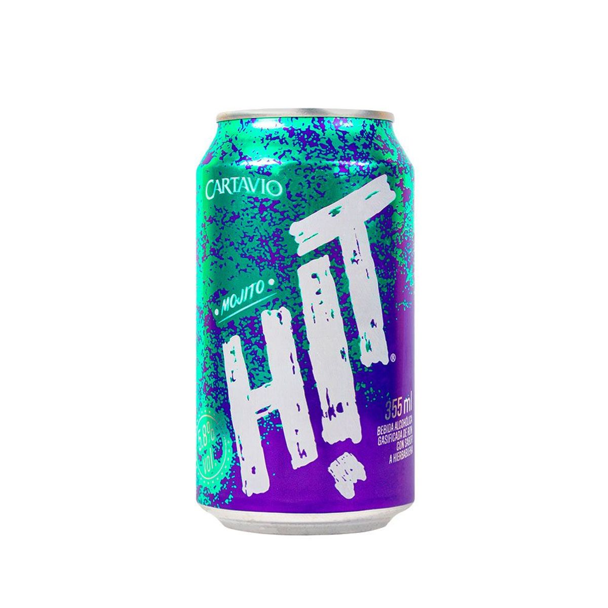 HIT - Bebida RTD Cartavio Hit Mojito Lata 355 mL